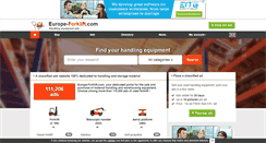 Desktop Screenshot of europe-forklift.com